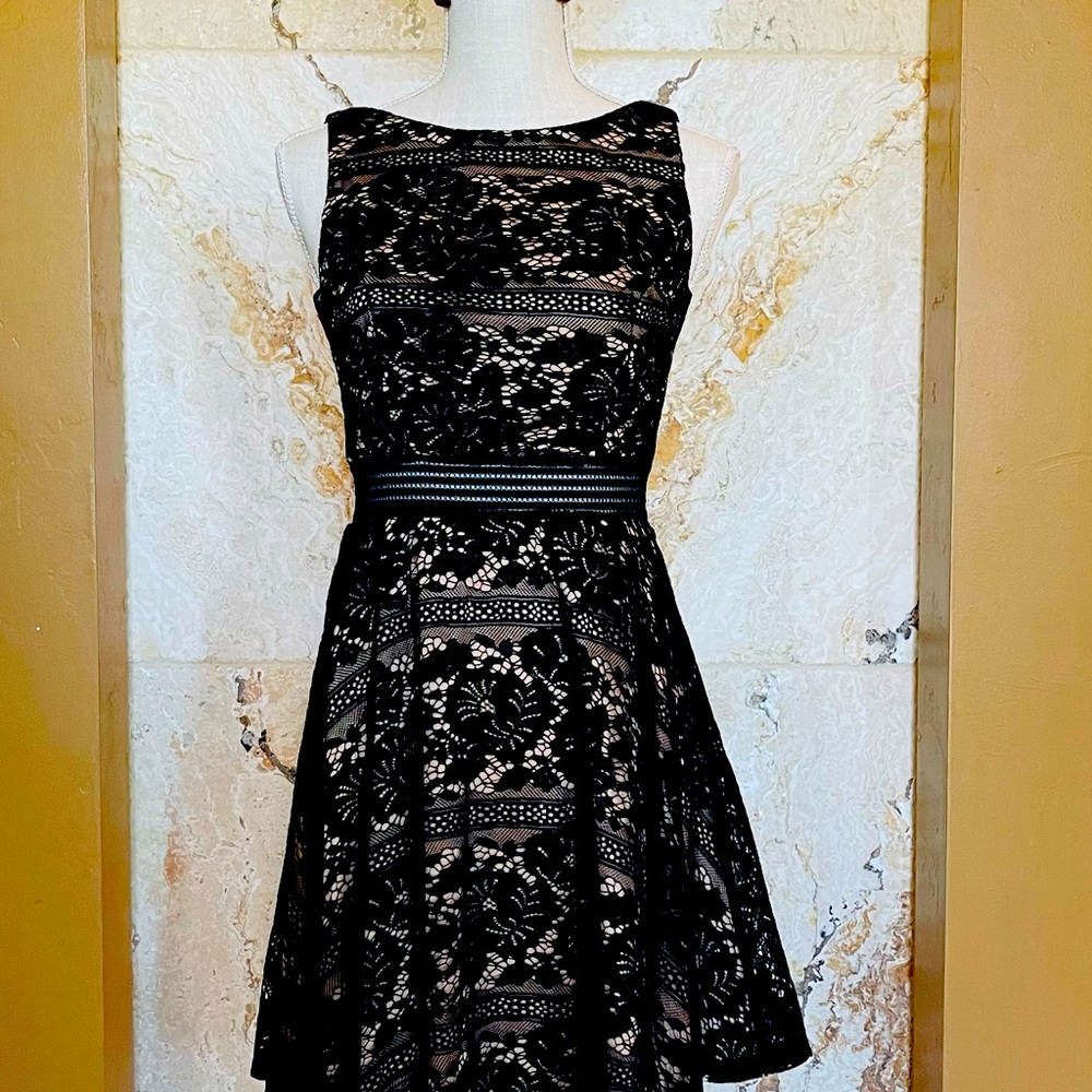 Stunning Black Lace Dress